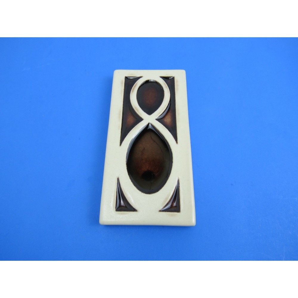 Rookwood Faience House Number 8 Tile 2010s